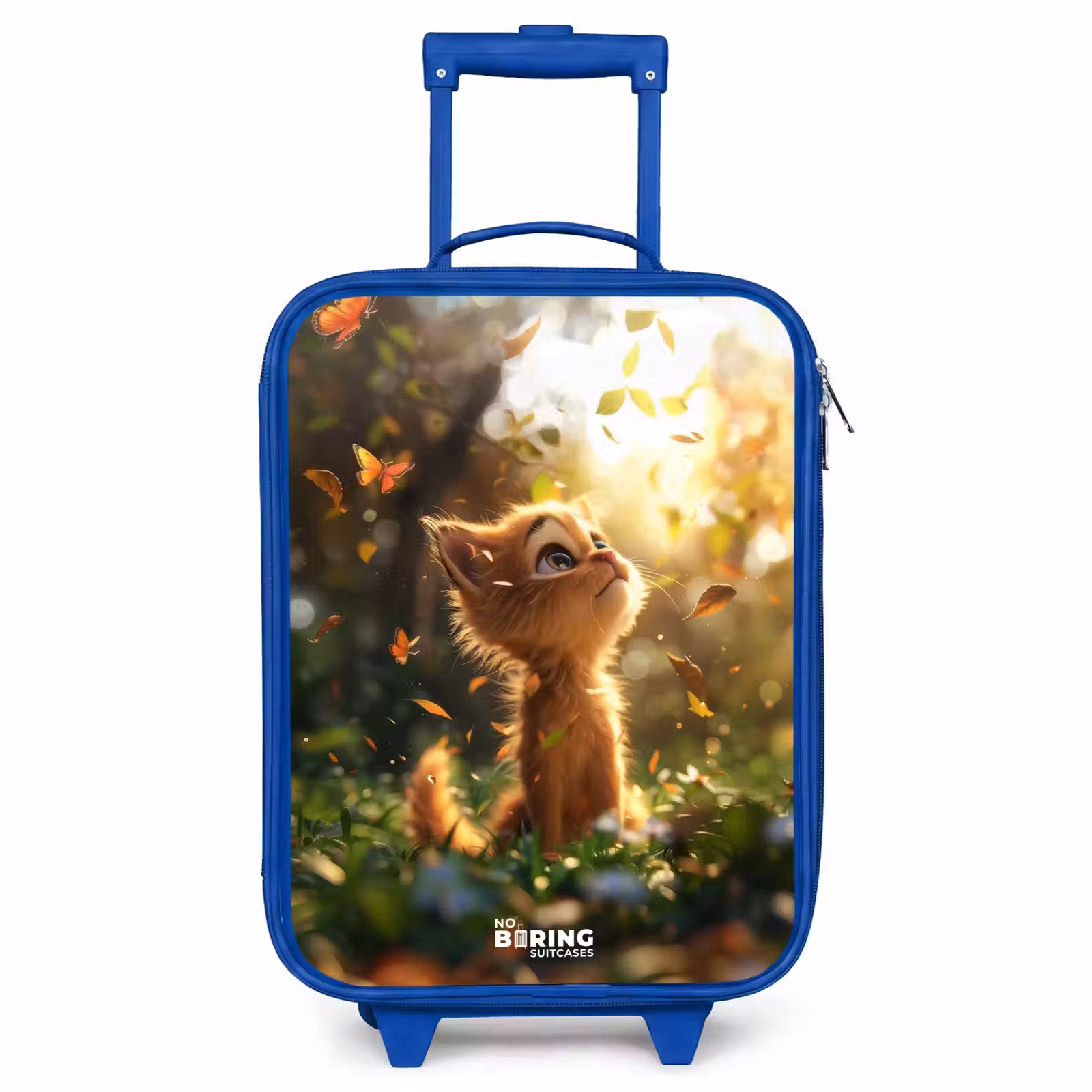 Kinderkoffer Blau - Henry Herbst Kätzchen — 1