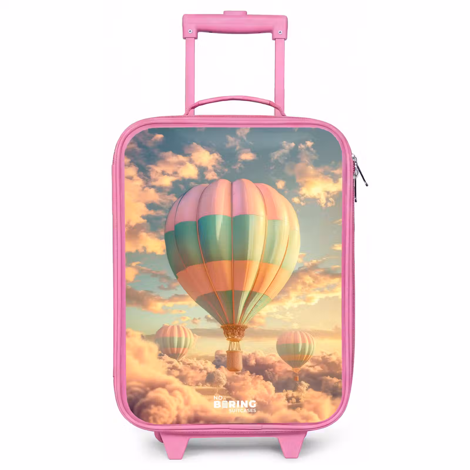 Kinderkoffer Rosa - Pastellfarbener Skyliner — 1