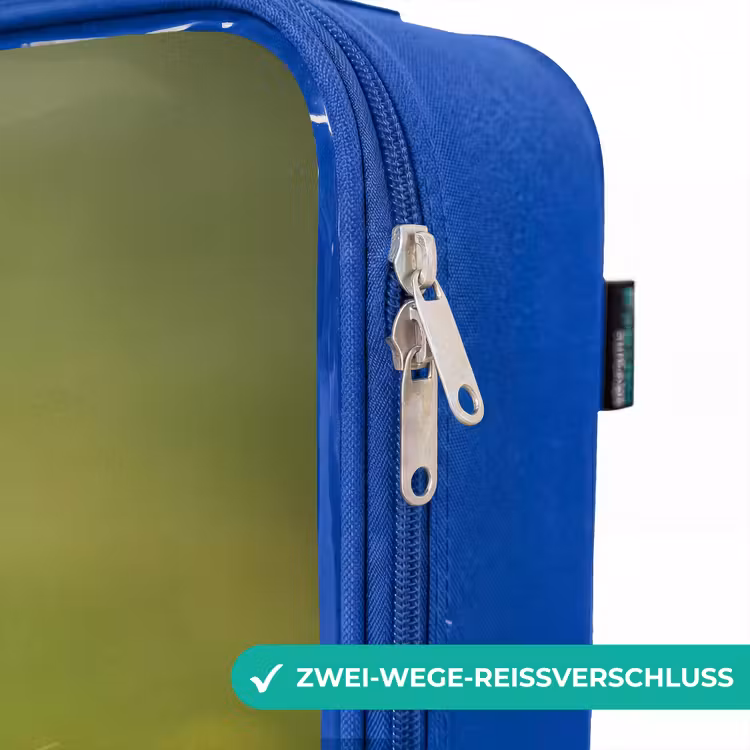 Kinderkoffer Blau - Kaninchen im Blumentopf — 5