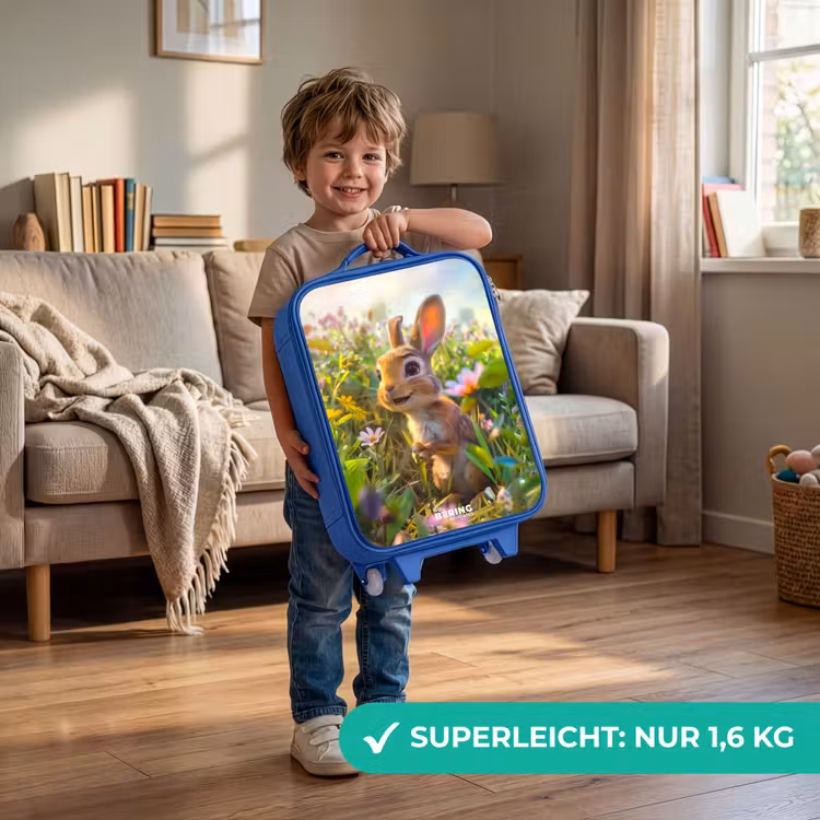 Kinderkoffer Blau - Kleines Kaninchen — 3