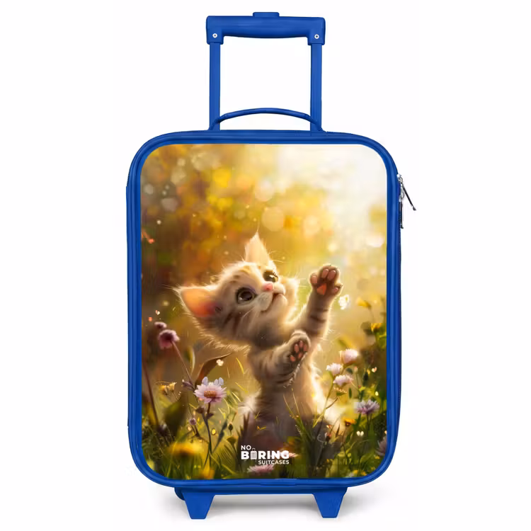 Kinderkoffer Blau - Koosje Kätzchen — 1
