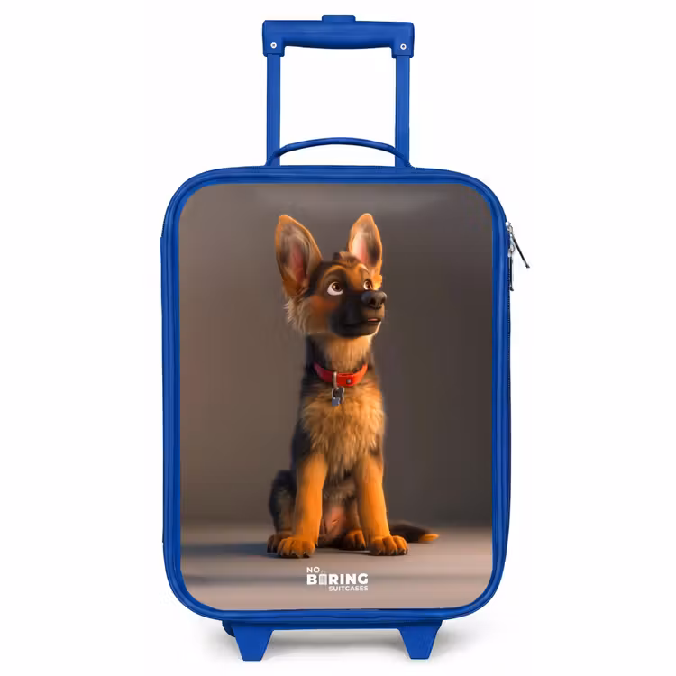 Kinderkoffer Blau - Versteckter Schafhirte — 1