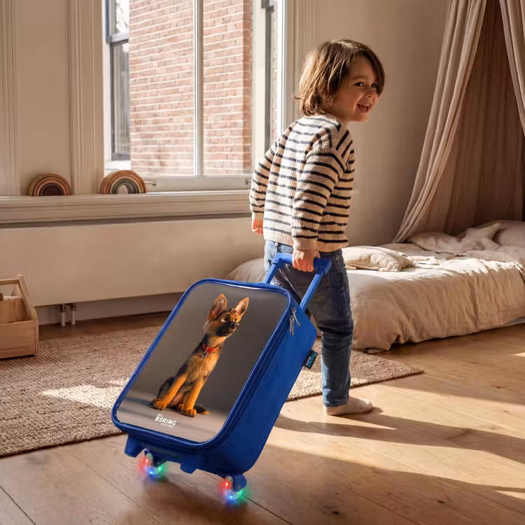 Kinderkoffer Blau - Versteckter Schafhirte — 2