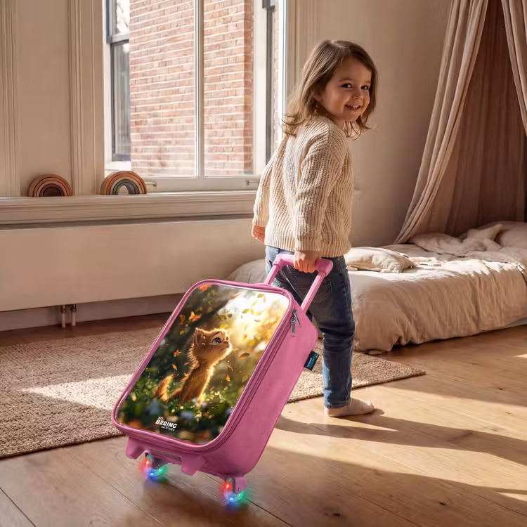 Kinderkoffer Rosa - Henry Herbst Kätzchen — 2