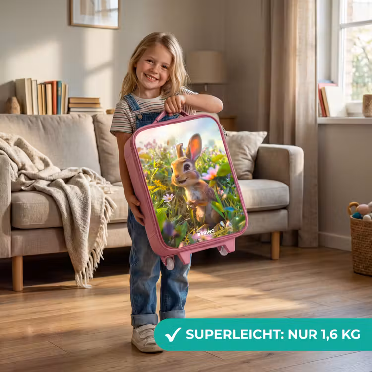 Kinderkoffer Rosa - Kleines Kaninchen — 3