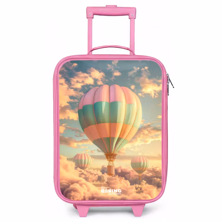 Kinderkoffer Rosa - Pastellfarbener Skyliner — 1