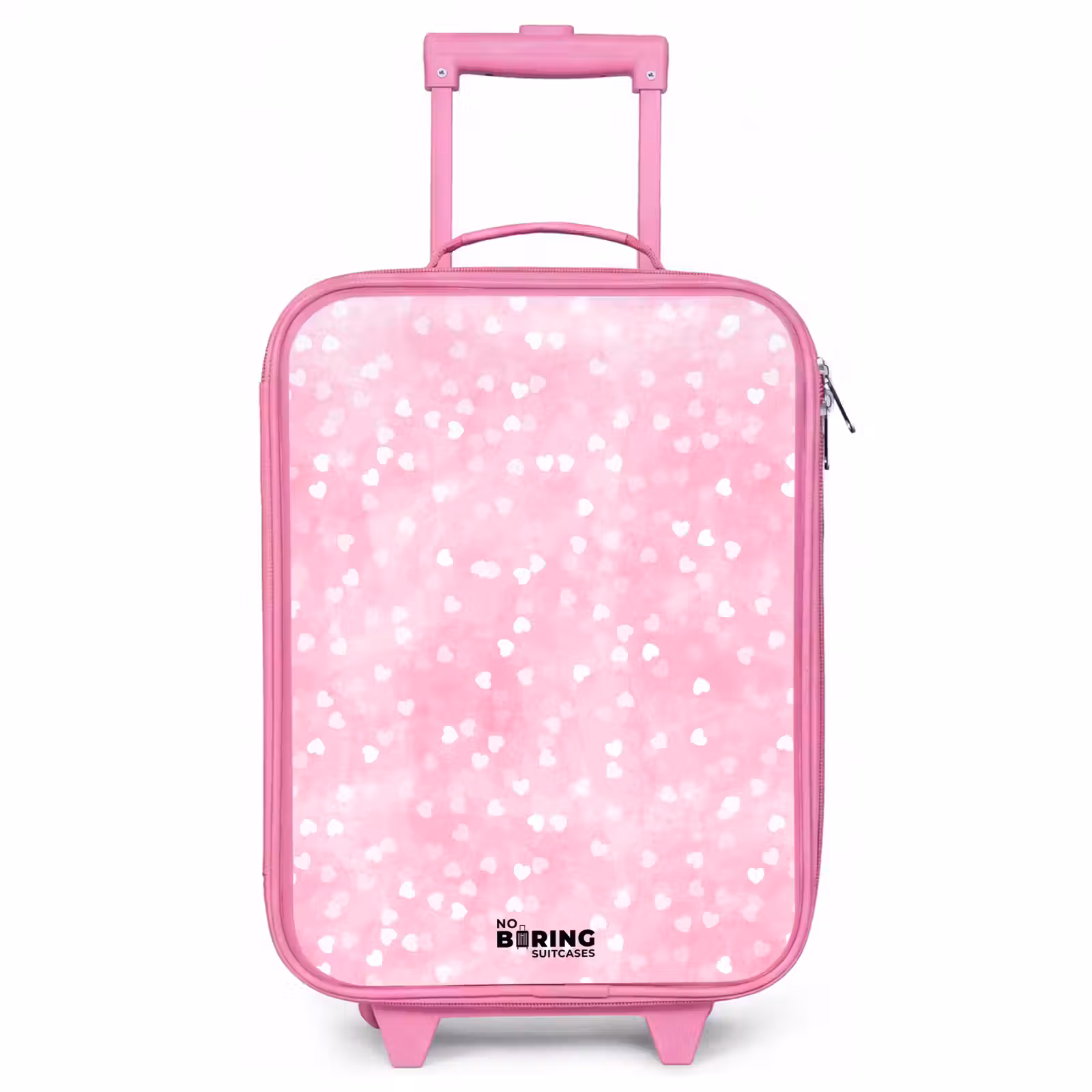 Kinderkoffer Rosa - Rosa Glitzerherzen — 1