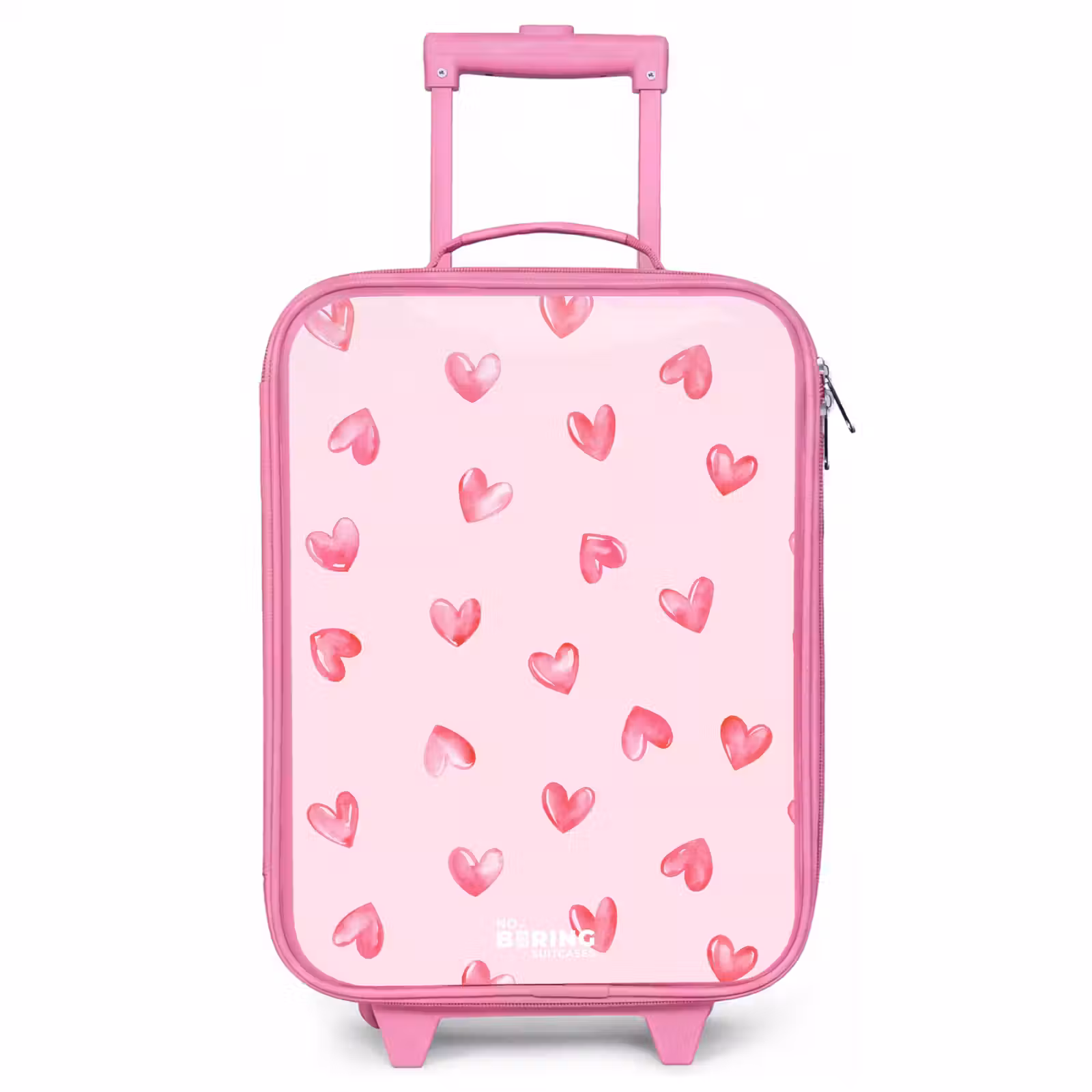 Kinderkoffer Rosa - Rosa Herzen — 1