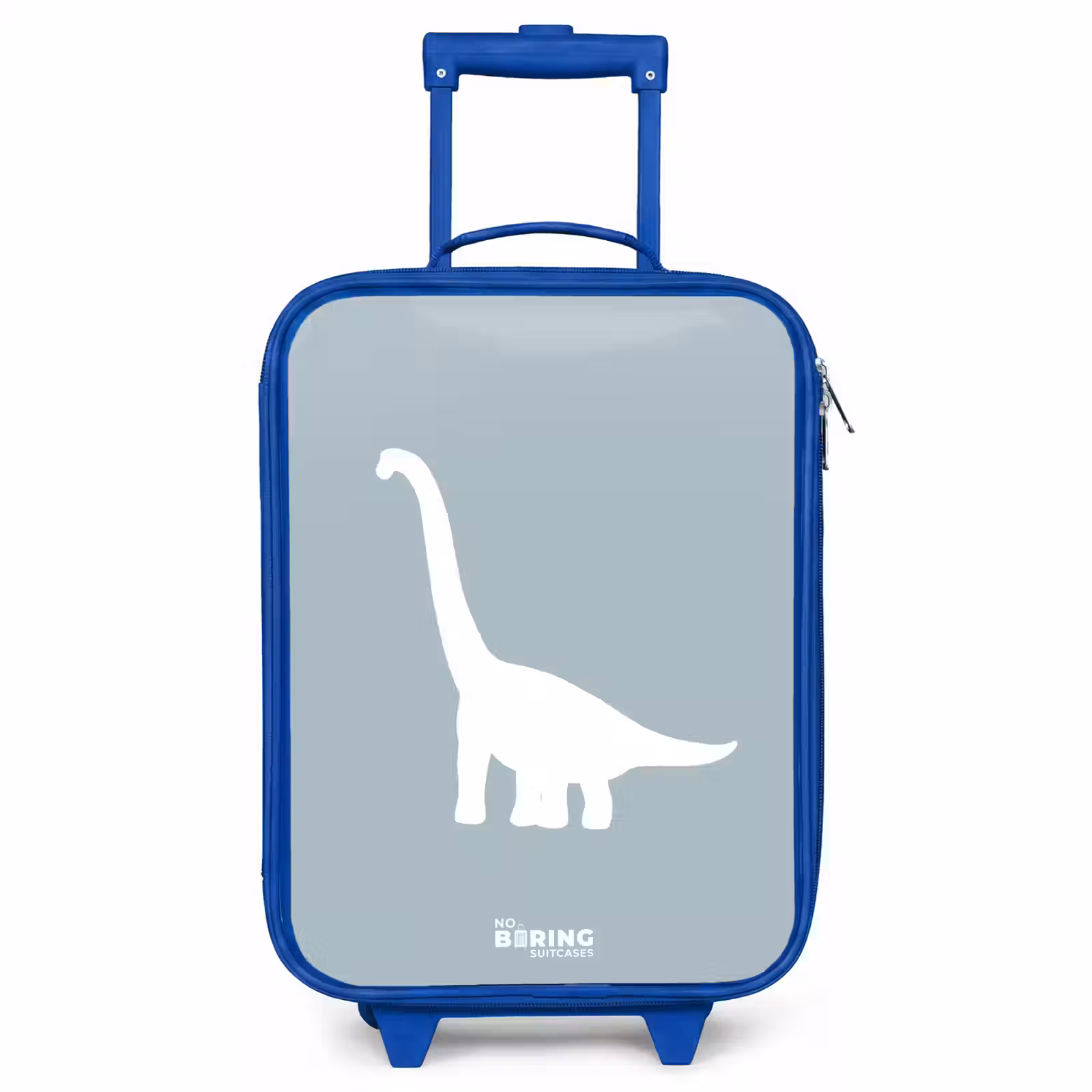Kinderkoffer Blau - Blau mit Brachiosaurus-Dino — 1