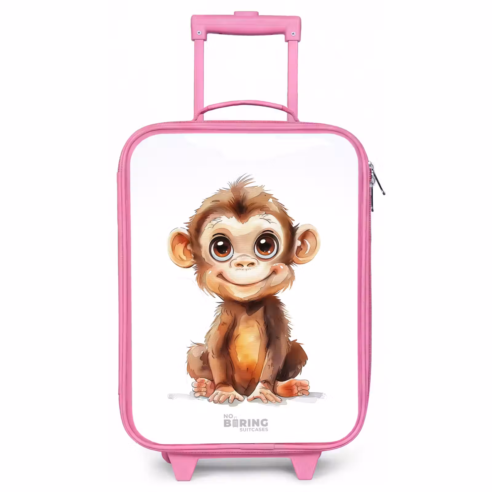 Kinderkoffer Rosa - Baby-Affe — 1