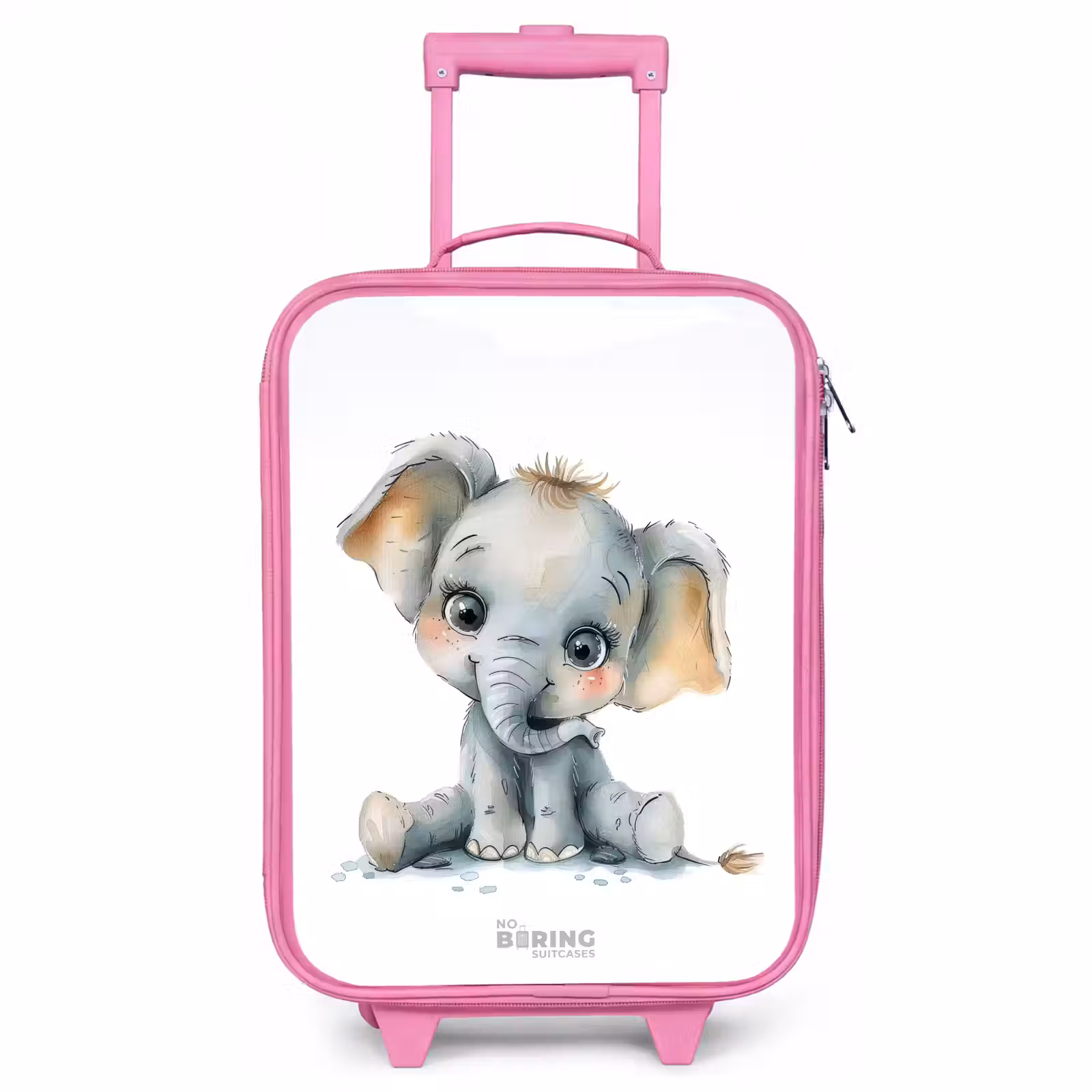 Kinderkoffer Rosa - Baby-Elefant — 1