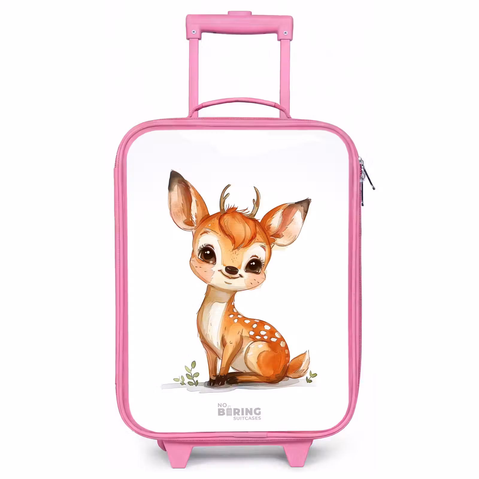 Kinderkoffer Rosa - Baby-Hirsch — 1