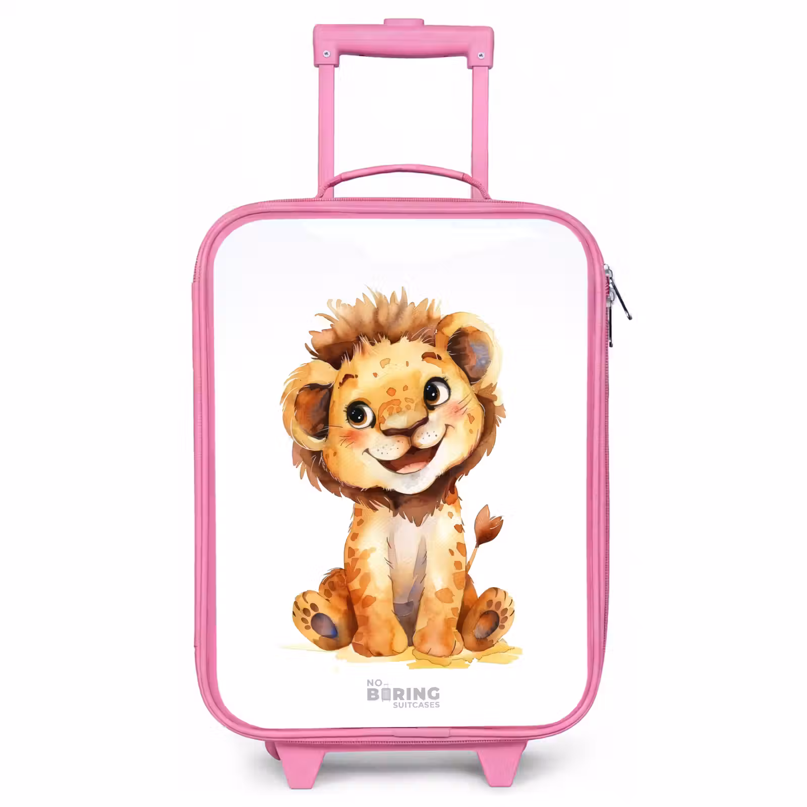 Kinderkoffer Rosa - Baby-Löwe — 1