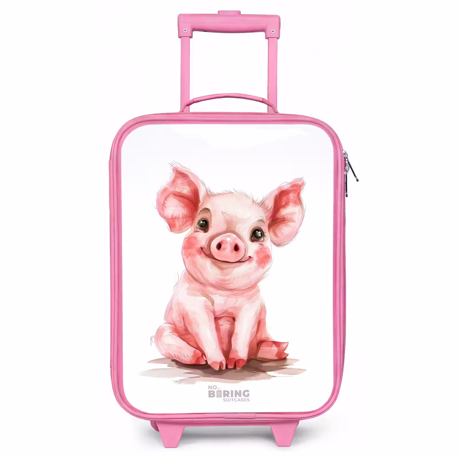 Kinderkoffer Rosa - Rosa Babyschweinchen — 1
