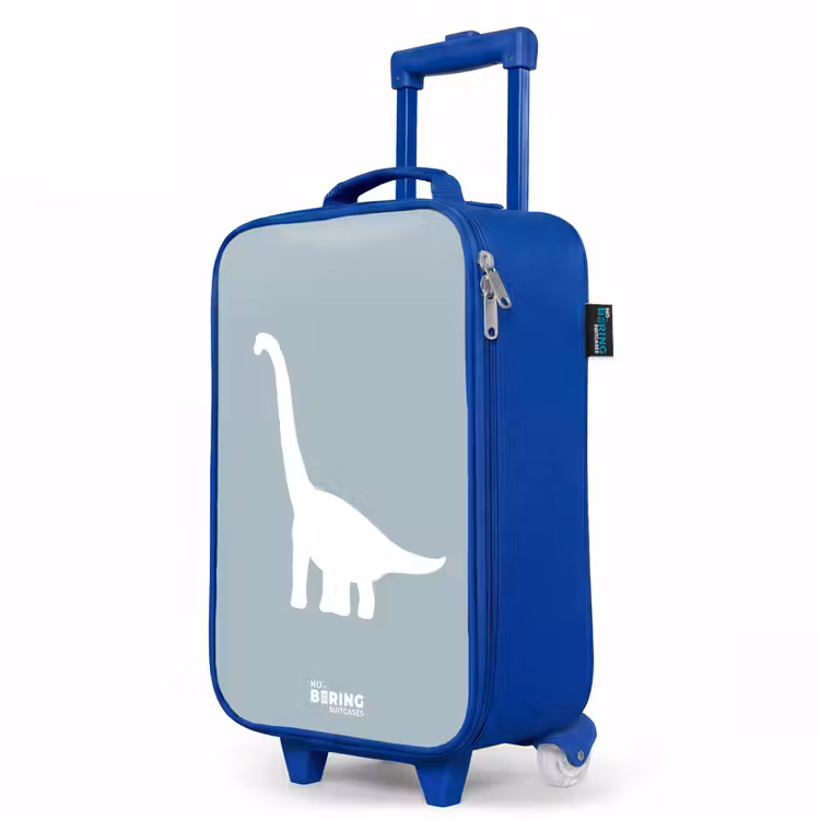Kinderkoffer Blau - Blau mit Brachiosaurus-Dino — 8