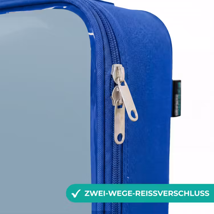 Kinderkoffer Blau - Blau mit Pteranodon-Dino — 5