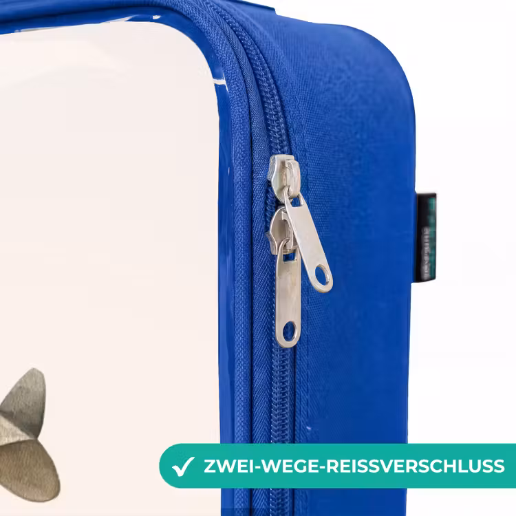 Kinderkoffer Blau - Tiere auf Safari — 5