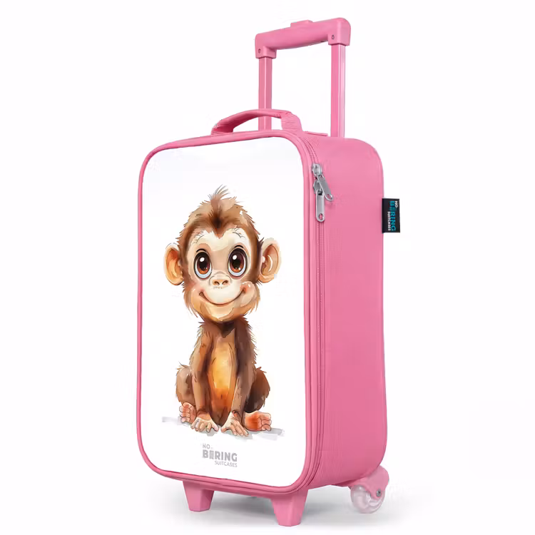 Kinderkoffer Rosa - Baby-Affe — 8