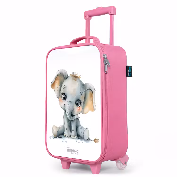Kinderkoffer Rosa - Baby-Elefant — 8