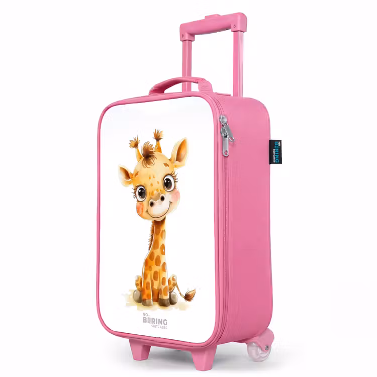 Kinderkoffer Rosa - Baby-Giraffe — 8