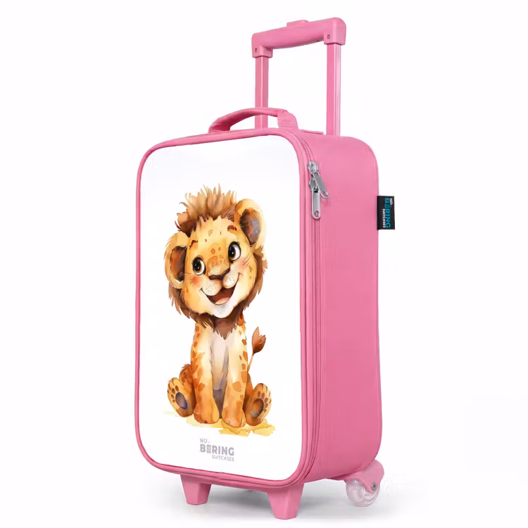 Kinderkoffer Rosa - Baby-Löwe — 8