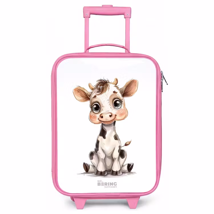 Kinderkoffer Rosa - Babykuh — 1