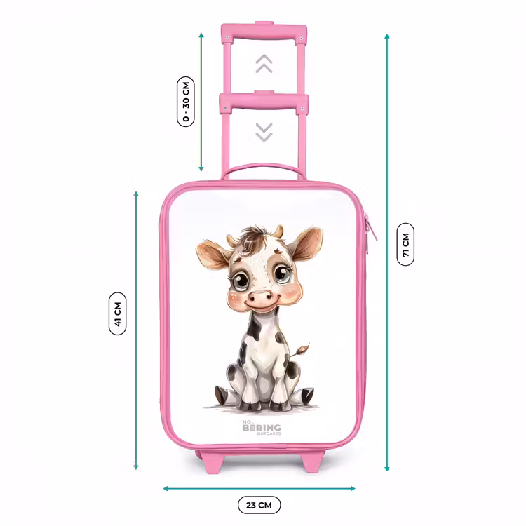 Kinderkoffer Rosa - Babykuh — 7