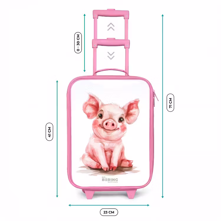 Kinderkoffer Rosa - Rosa Babyschweinchen — 7