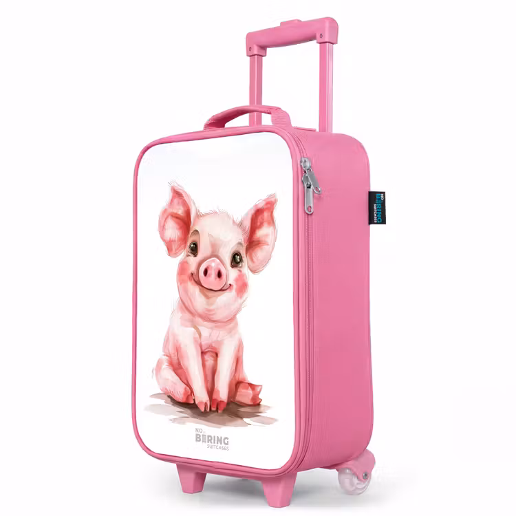 Kinderkoffer Rosa - Rosa Babyschweinchen — 8