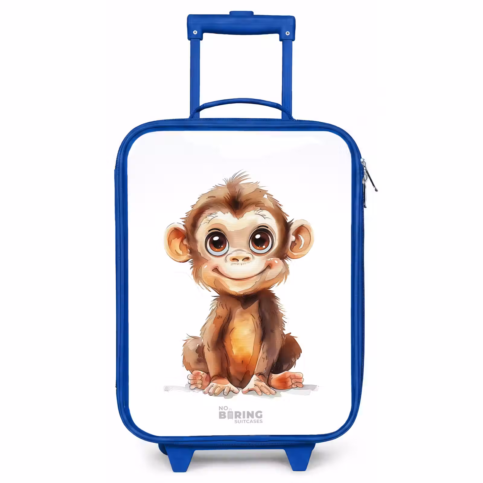 Kinderkoffer Blau - Baby-Affe — 1