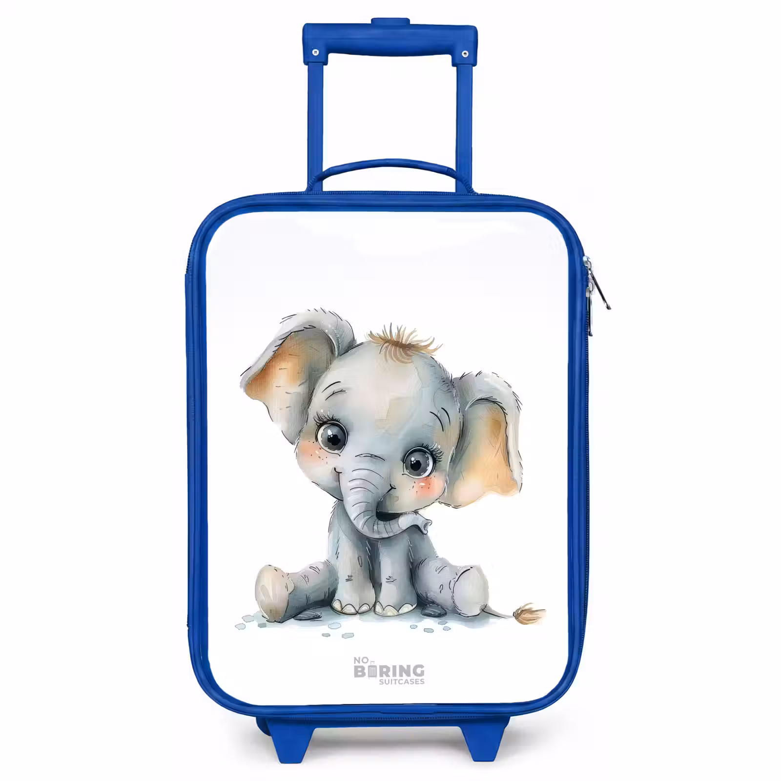 Kinderkoffer Blau - Baby-Elefant — 1