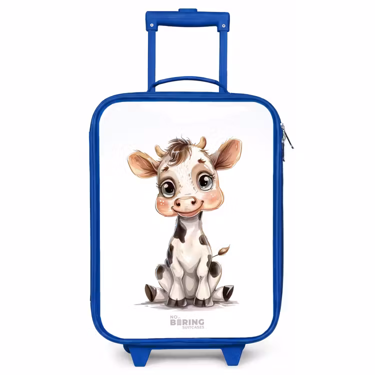 Kinderkoffer Blau - Babykuh — 1