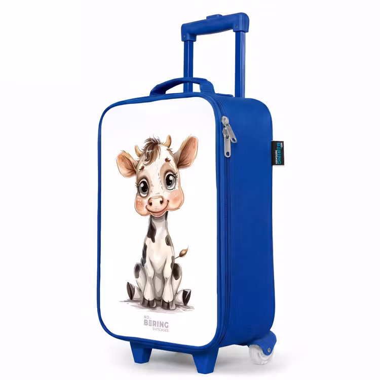 Kinderkoffer Blau - Babykuh — 8