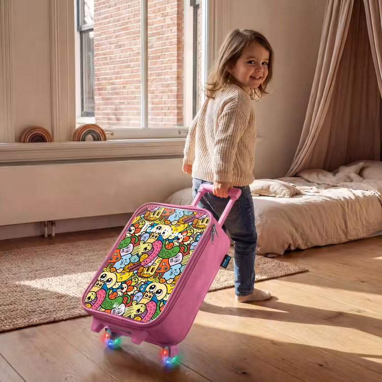Kinderkoffer Rosa - Fantasietiere, die lachen und bunt sind — 2