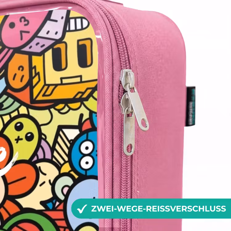 Kinderkoffer Rosa - Fantasietiere, die lachen und bunt sind — 5