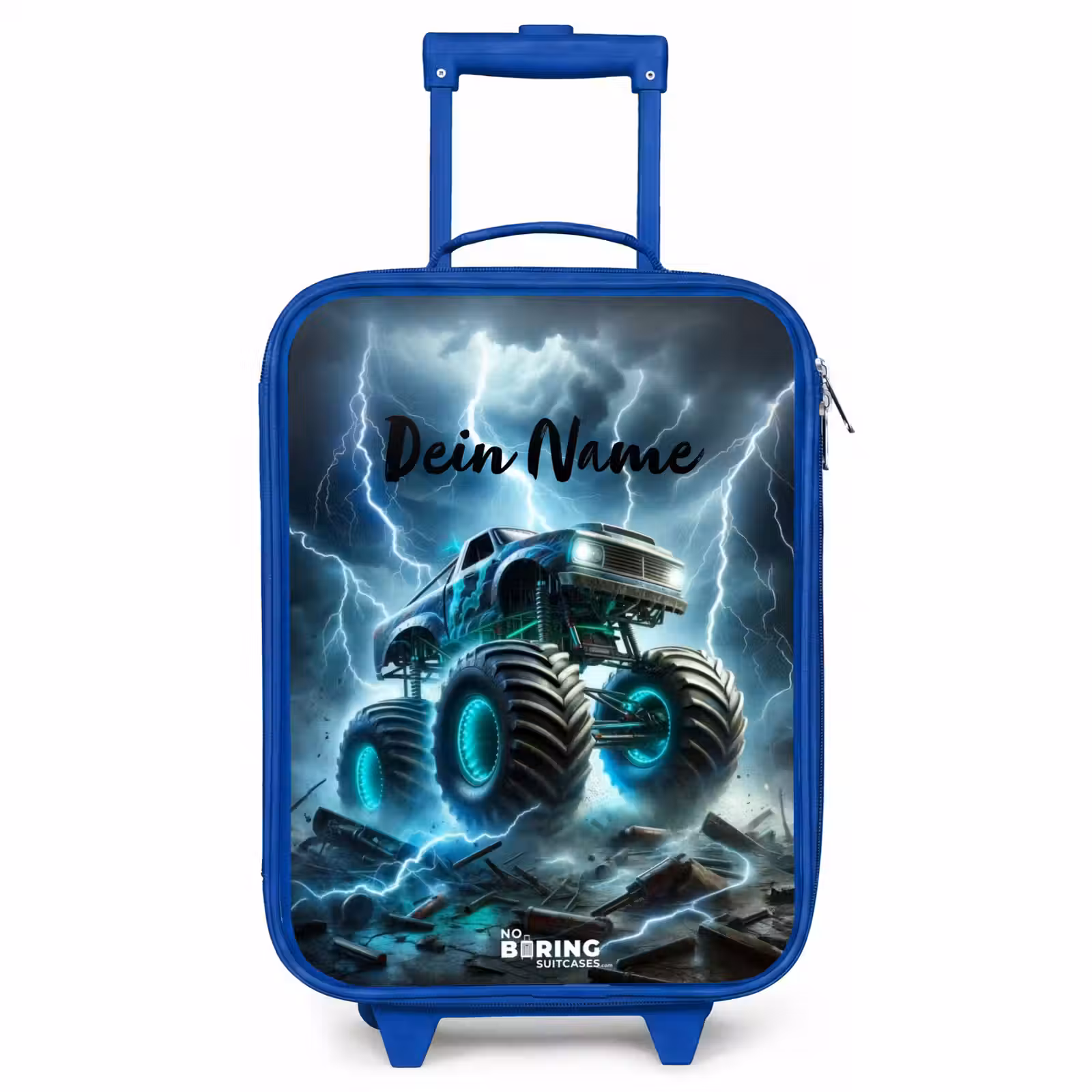 Kinderkoffer Blau - Donner-Räder — 1