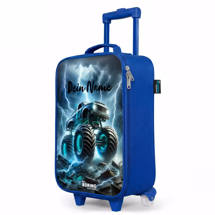 Kinderkoffer Blau - Donner-Räder — 8