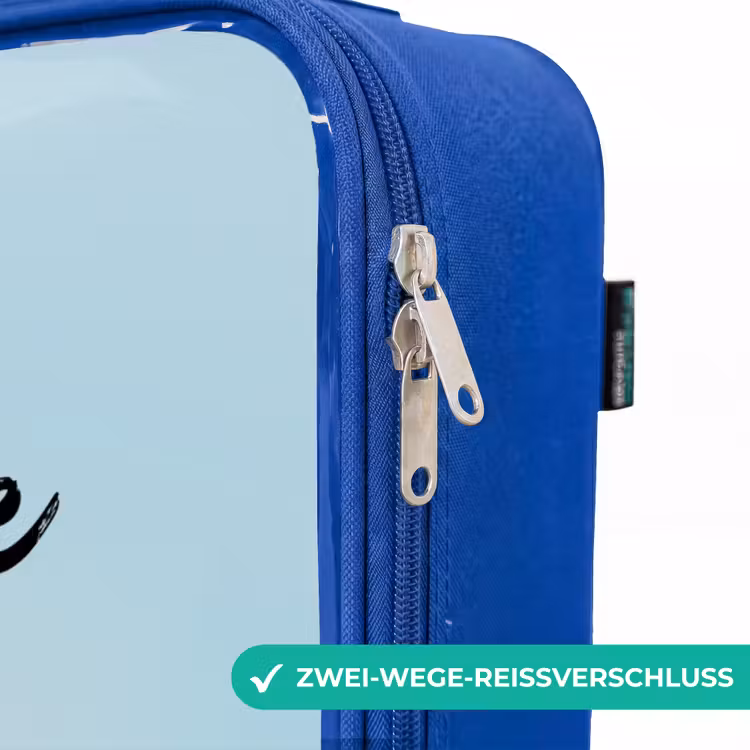Kinderkoffer Blau - Fierce Wheels — 5