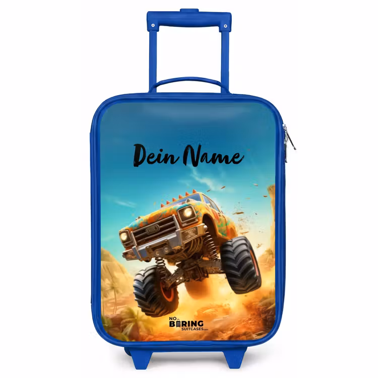Kinderkoffer Blau - Sand Läufer — 1