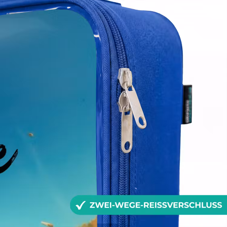 Kinderkoffer Blau - Sand Läufer — 5