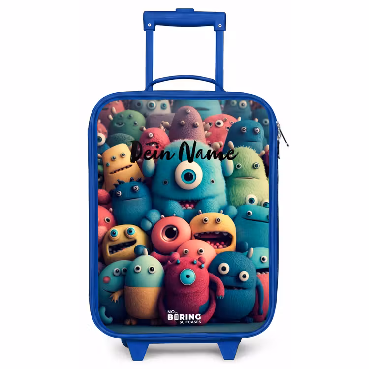 Kinderkoffer Blau - Weiche und konvexe Proben — 1
