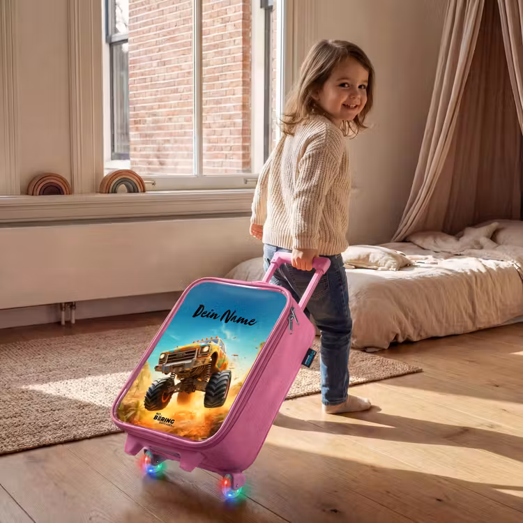 Kinderkoffer Rosa - Sand Läufer — 2