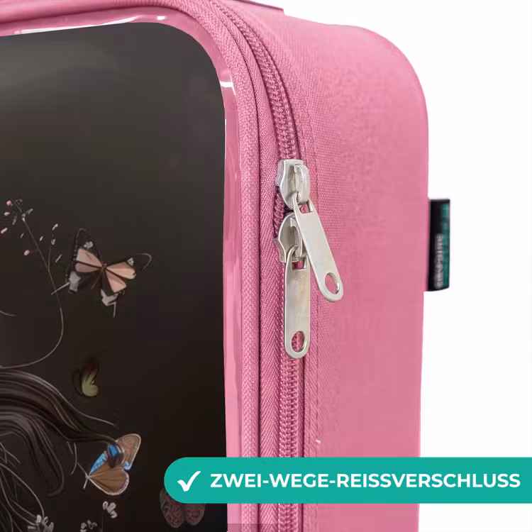 Kinderkoffer Rosa - Blühender Rappe — 5