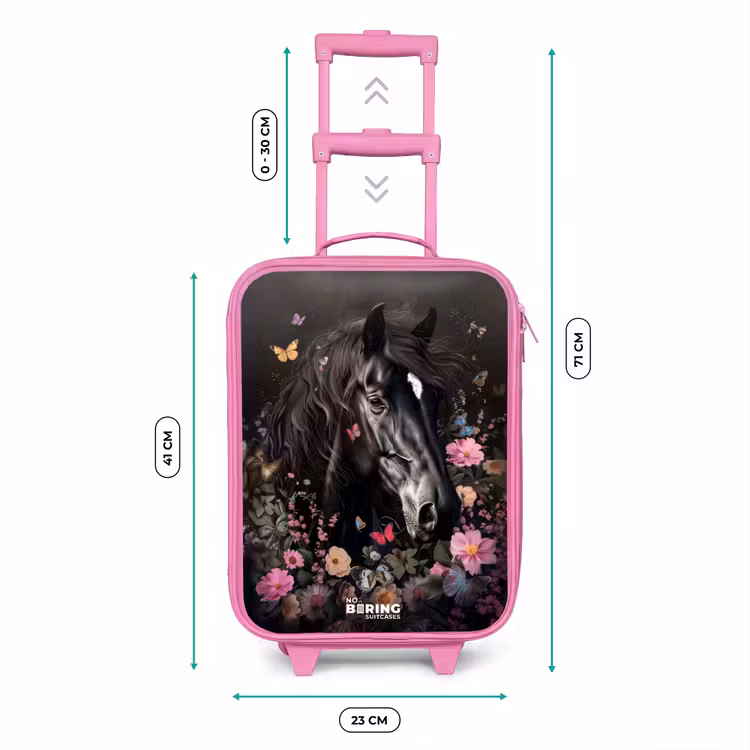 Kinderkoffer Rosa - Blühender Rappe — 7