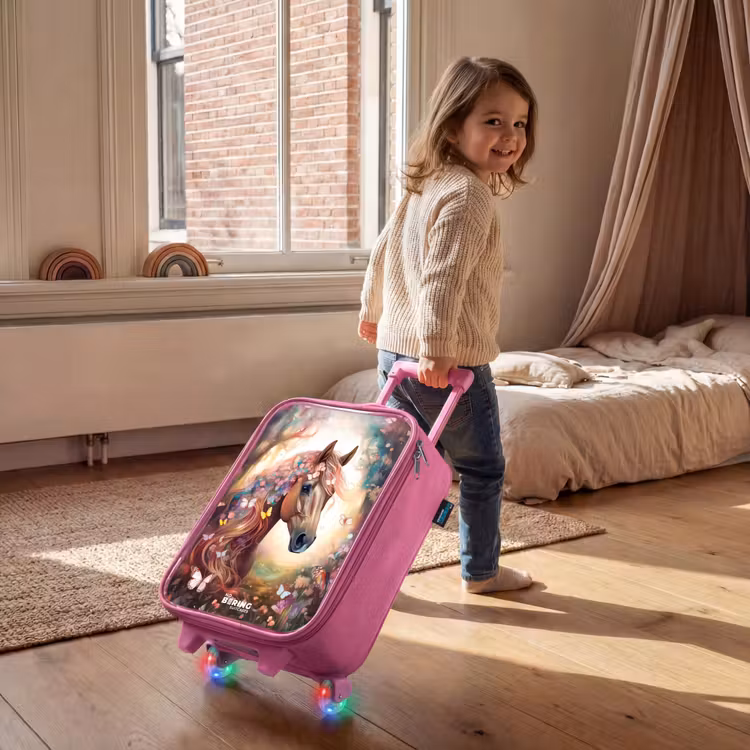 Kinderkoffer Rosa - Schmetterlingsstute — 2