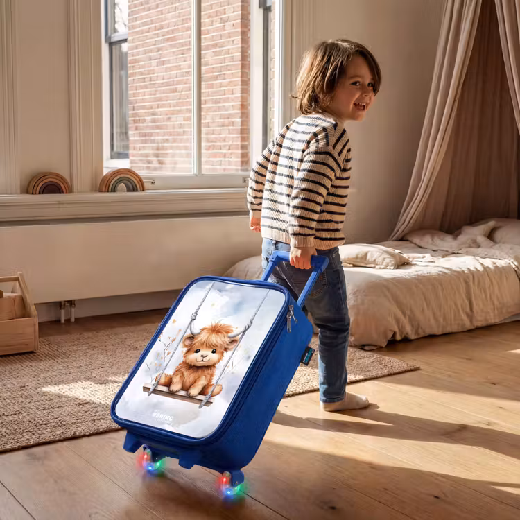 Kinderkoffer Blau - Hennie Highlander — 2