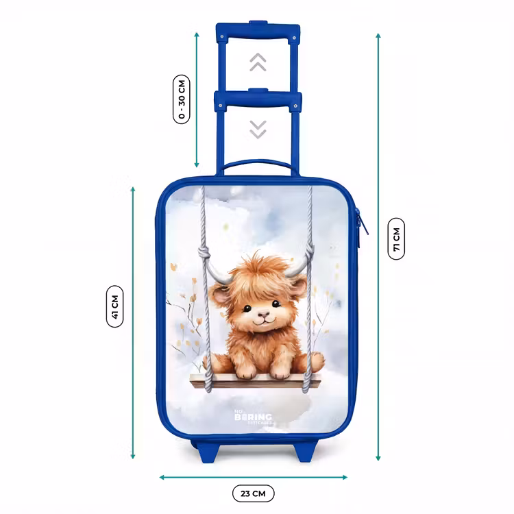 Kinderkoffer Blau - Hennie Highlander — 7