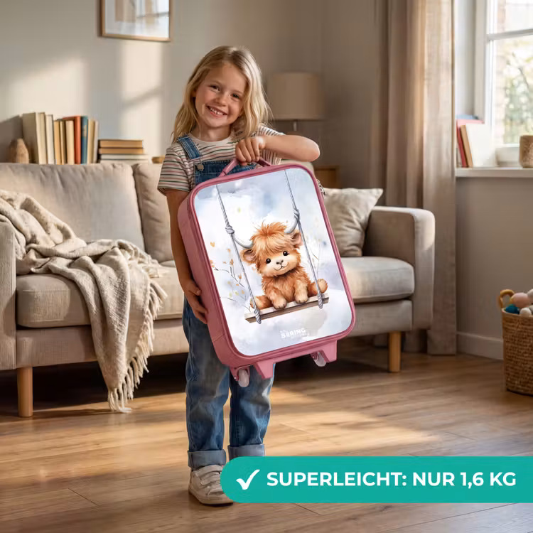 Kinderkoffer Rosa - Hennie Highlander — 3
