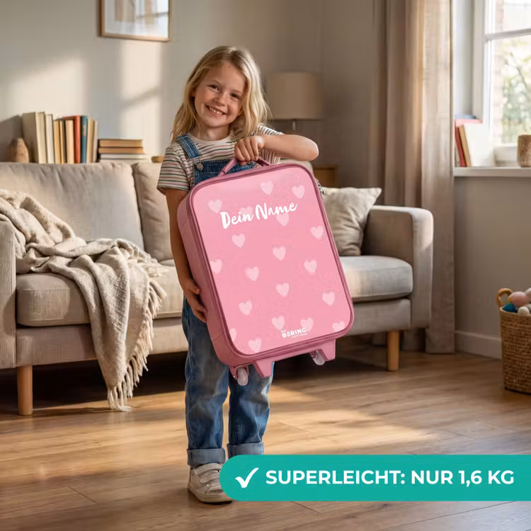 Kinderkoffer Rosa - Herzschlag — 3