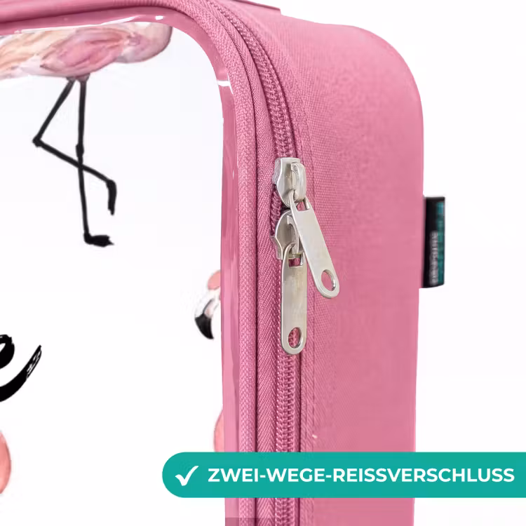 Kinderkoffer Rosa - Flamingo-Party — 5